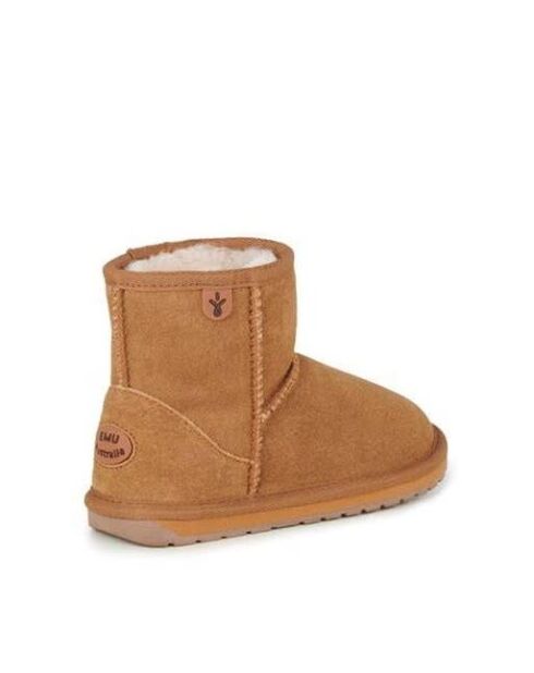 Bottines enfant en daim Wallaby Mini marron