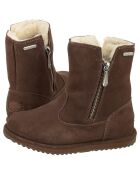 Bottines enfant en daim Arden camel