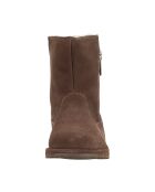 Bottines enfant en daim Arden camel
