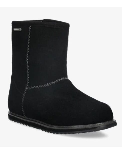 Bottes enfant en daim Brumby Lo noires