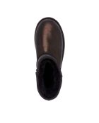 Bottines métallisée Stinger Mini noires