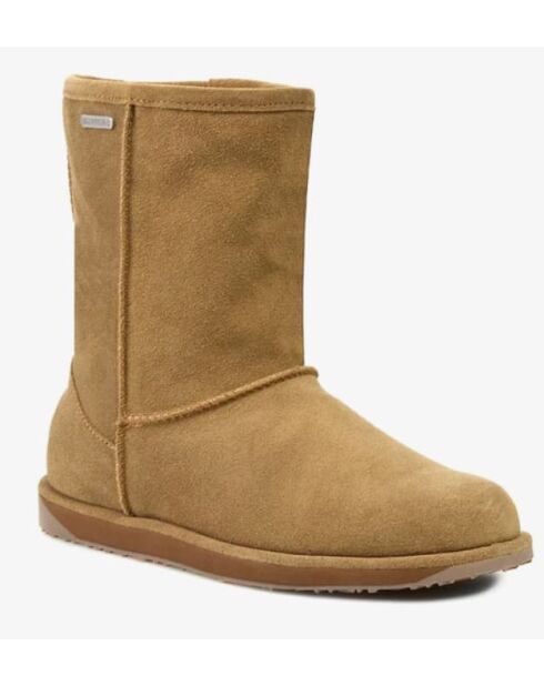 Bottes en daim Paterson Lo marron