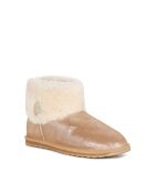 Chaussons en daim Fireside sable