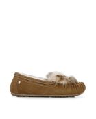 Chaussons en daim Amity Reverse Lava marron