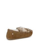 Chaussons en daim Amity Reverse Lava marron