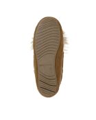 Chaussons en daim Amity Reverse Lava marron