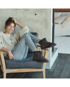 Bottines Platinum Stinger Slim Mini anthracite