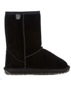 Bottes enfant en daim Wallaby Lo noires