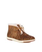 Bottines Akala Fur imprimé tigre