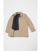 Chubasquero Quentin beige con forro extraíble