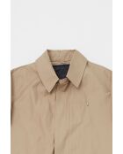 Chubasquero Quentin beige con forro extraíble