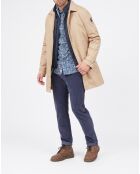 Chubasquero Quentin beige con forro extraíble