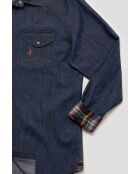 Chemise en denim western Benoît bleu jean