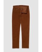 Jules camelfarbene Cordhose mit 5 Taschen