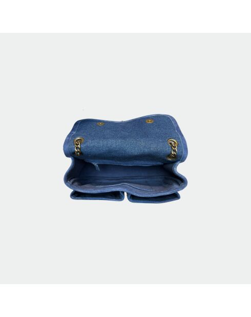Sac bandouliere Theresa en cuir cosmique - 23,5 x 17 cm
