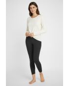 Amanda wolf katoenen legging met hoge taille