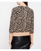 Maggie Camel Langarmpullover mit Stehkragen