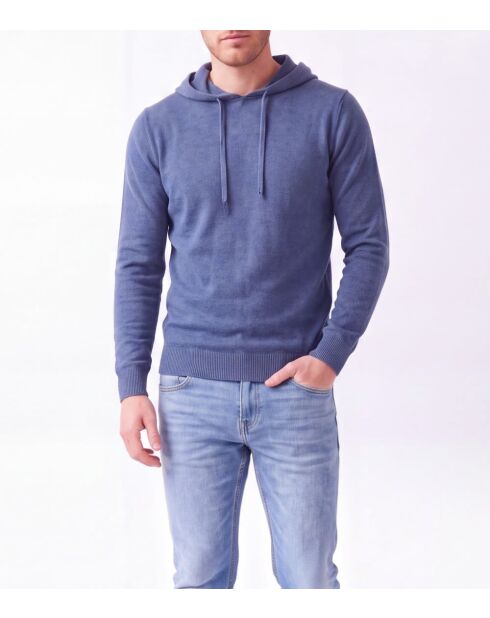 Sudadera con capucha de manga larga Gaspard blue jeans
