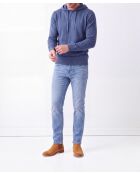 Sudadera con capucha de manga larga Gaspard blue jeans