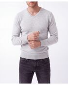 Jersey Bastien con cuello en V y mangas largas Frost
