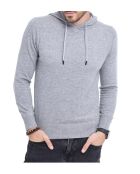 Pull à capuche Gaston manches longues flanelle