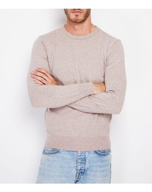 Jersey Célestin con cuello redondo y mangas largas estilo desierto