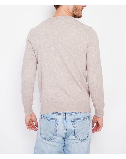 Jersey Célestin con cuello redondo y mangas largas estilo desierto