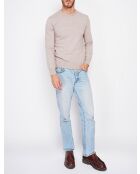 Jersey Célestin con cuello redondo y mangas largas estilo desierto
