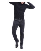 Pull à capuche Guillaume manches longues noir