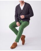Gilet Noé col V manches longues loup
