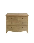 Commode en chêne massif Saumur - 105 x 55 x 82 cm