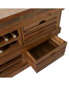 Grand billot en bois massif Aubrac - 180 x 60 x 90 cm