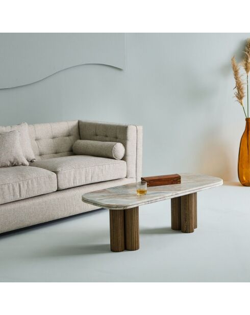 Table basse Buren - 120 x 50 x 41,5 cm
