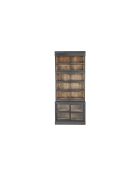 Bibliothèque Amsterdam colonne porte - 100 x 45 x 240 cm