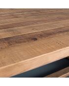 Table rectangulaire en vieux pin massif Magistrale - 280 x 100 x 78 cm
