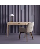 Bureau avec un tiroir en pin massif Henri - 120 x 52 x 77 cm