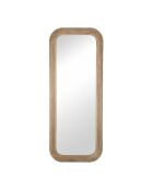 Miroir en chêne massif Finnley - 80 x 3,5 x 200 cm