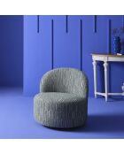 Fauteuil pivotant Culbuto vert - 74 x 74 x 72 cm