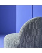 Fauteuil pivotant Culbuto vert - 74 x 74 x 72 cm