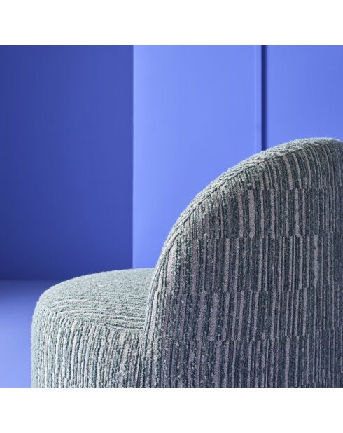 Fauteuil pivotant Culbuto vert - 74 x 74 x 72 cm