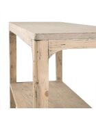 Console double plateaux en pin massif Henri - 150 x 35 x 78 cm