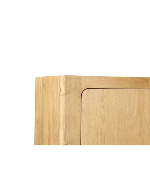 Buffet 3 portes en chêne massif Paloma - 180 x 45 x 85 cm