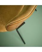 Fauteuil bronze Serge - 66 x 80 x 79 cm