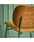 Fauteuil bronze Serge - 66 x 80 x 79 cm