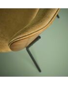 Fauteuil bronze Serge - 66 x 80 x 79 cm