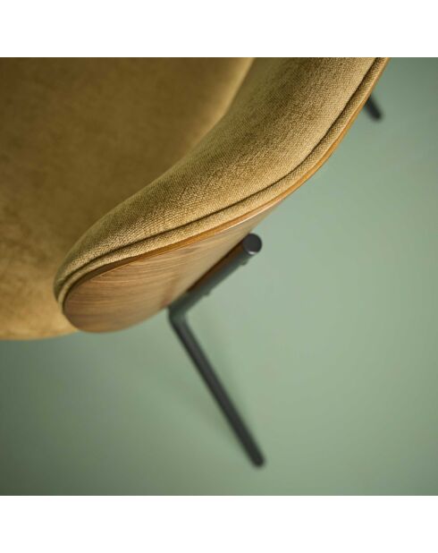 Fauteuil bronze Serge - 66 x 80 x 79 cm