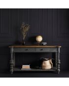 Console Pomponne 2 tiroirs - 160 x 55 x 85 cm