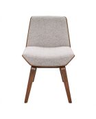 Chaise Nico beige - 52,5 x 45,5 x 75,5 cm