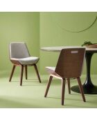 Chaise Nico beige - 52,5 x 45,5 x 75,5 cm