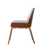 Chaise Nico beige - 52,5 x 45,5 x 75,5 cm